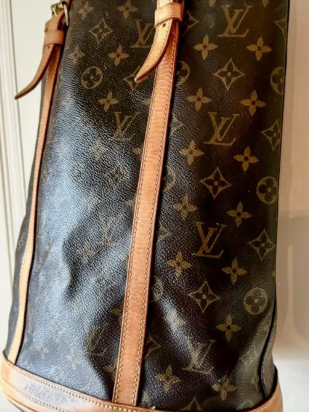 AUTHENTIC Louis Vuitton Bucket GM PROJECT BAG